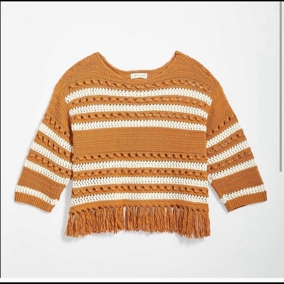 New - LOU & GREY fringe sweater - Picture 3 of 5